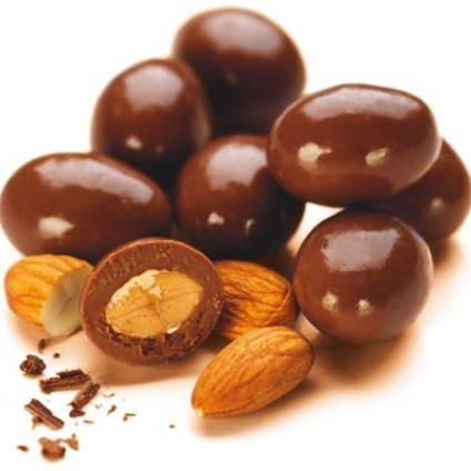 CHOCO ALMENDRAS CHOCOLATE DE LECHE 500 GRAMOS